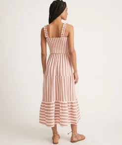 Selene Double Cloth Maxi Dress
