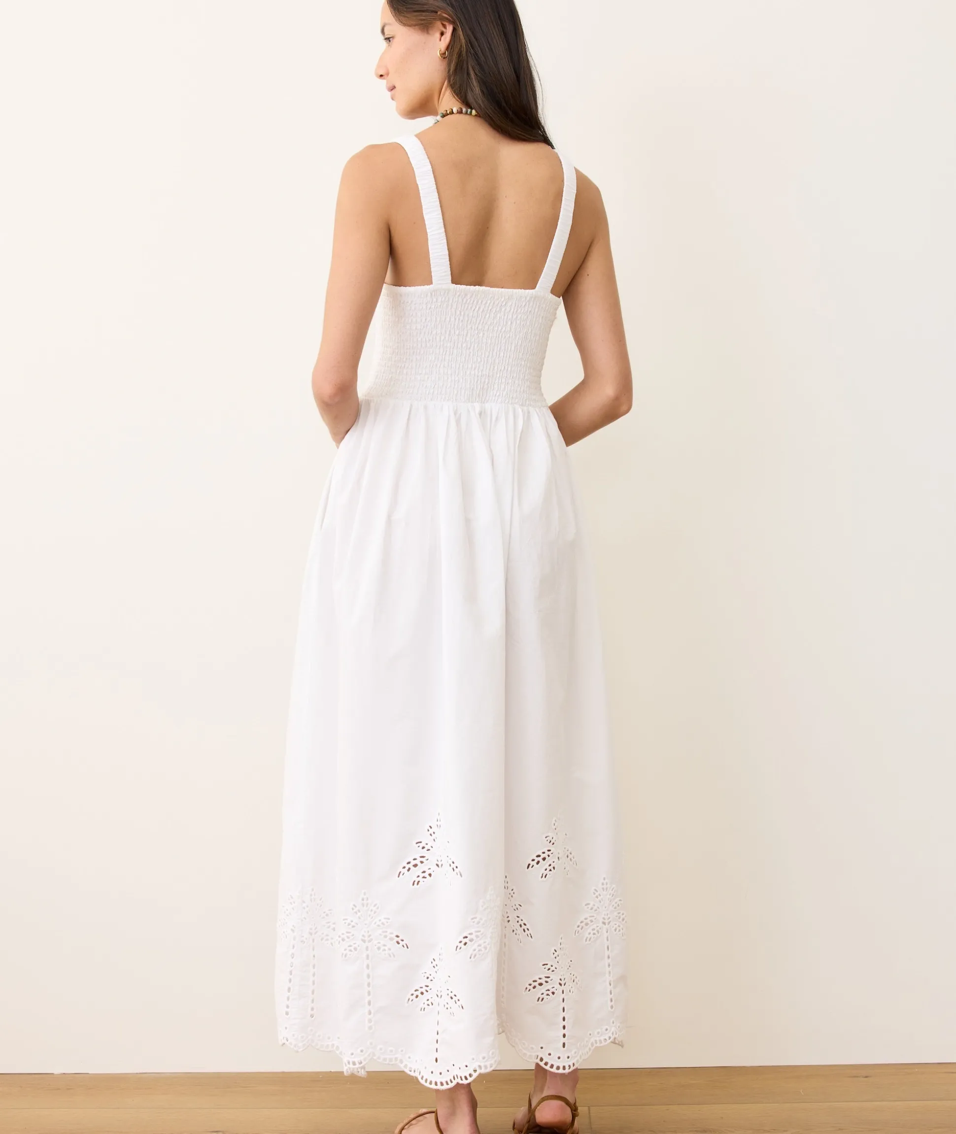 Selene Eyelet Maxi Dress