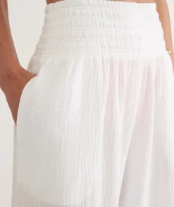 Sophia Double Cloth Palazzo Pant