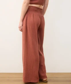 Sophia Double Cloth Palazzo Pant