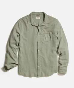 Stretch Selvage Long Sleeve Shirt