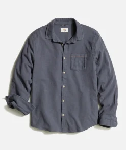 Stretch Selvage Long Sleeve Shirt