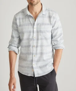 Stretch Selvage Long Sleeve Shirt
