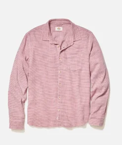 Stretch Selvage Long Sleeve Shirt