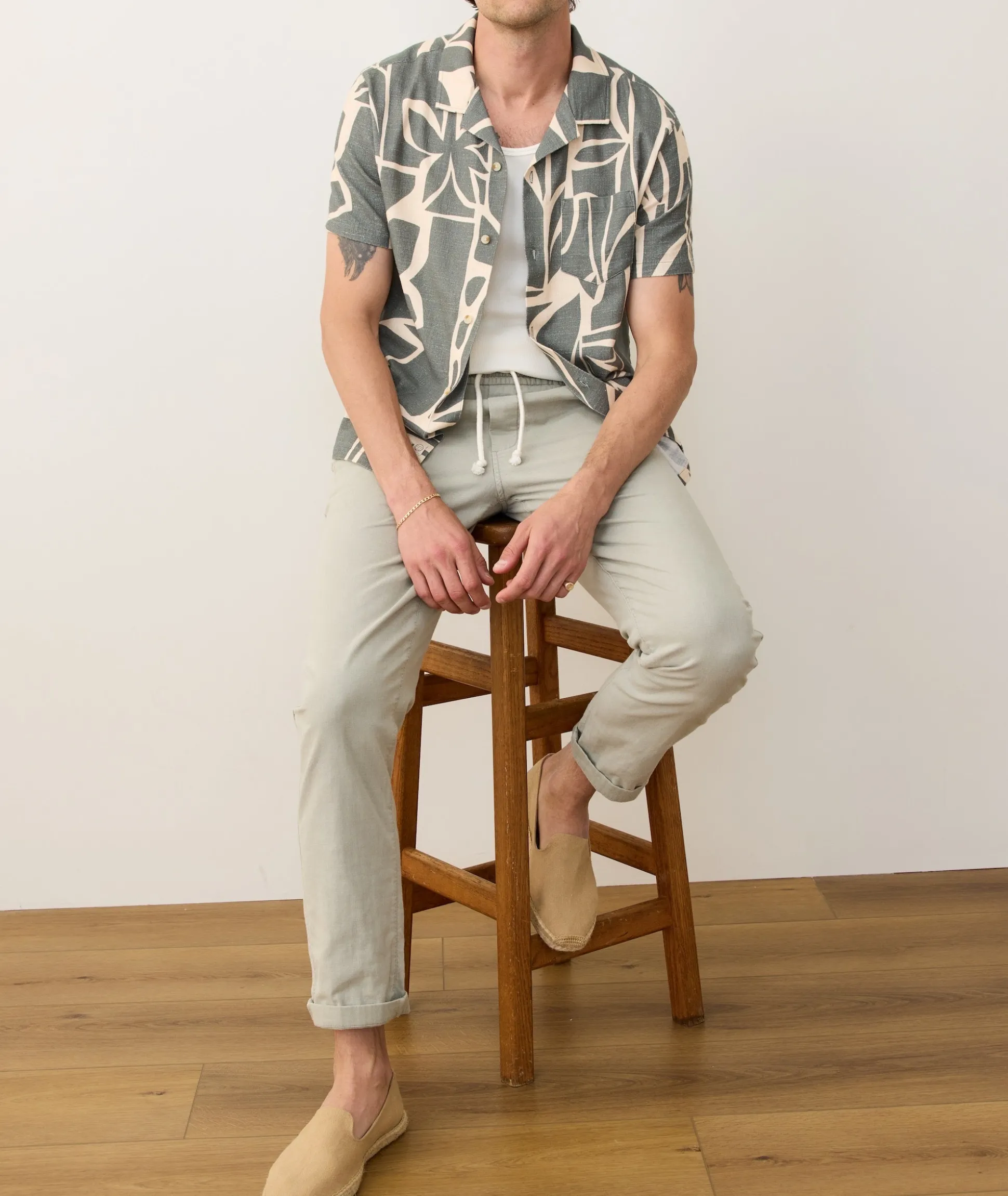 Stretch Selvage Resort Shirt