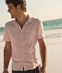 Stretch Selvage Short Sleeve Shirt