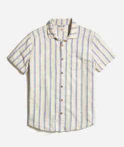 Stretch Selvage Short Sleeve Shirt