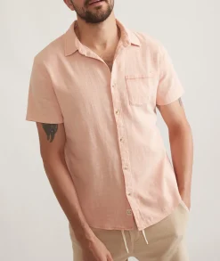 Stretch Selvage Short Sleeve Shirt