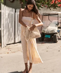 Sutton Strapless Maxi  Dress