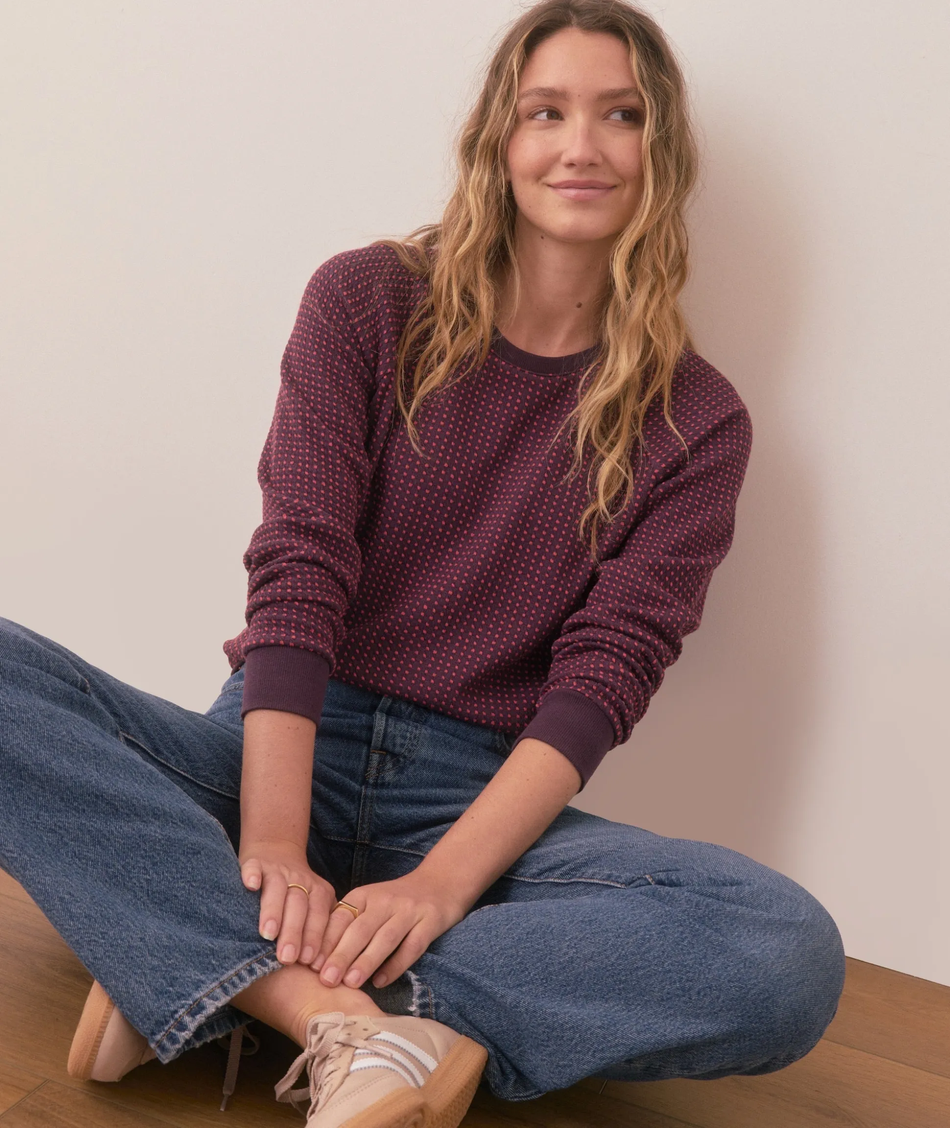 Textured Raglan