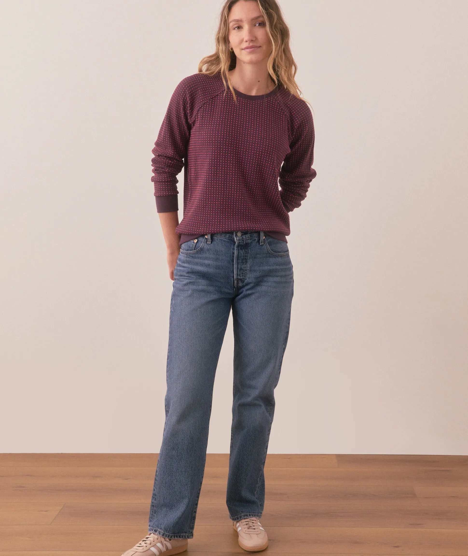 Textured Raglan
