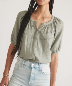 Wren Puff Sleeve Top